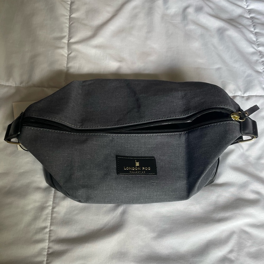 London Fog cosmetic canvas bag brand new with tags